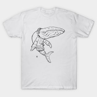 Wig Whale T-Shirt